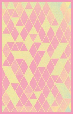 Halı banyosu ve Rug Boho tarzı, dokunmuş doku ve efektli etnik tasarım deseni.