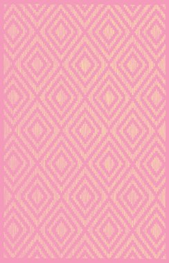 Halı banyosu ve Rug Boho tarzı, dokunmuş doku ve efektli etnik tasarım deseni.