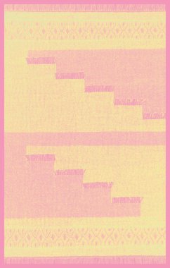 Halı banyosu ve Rug Boho tarzı, dokunmuş doku ve efektli etnik tasarım deseni.