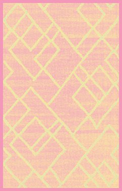 Halı banyosu ve Rug Boho tarzı, dokunmuş doku ve efektli etnik tasarım deseni.