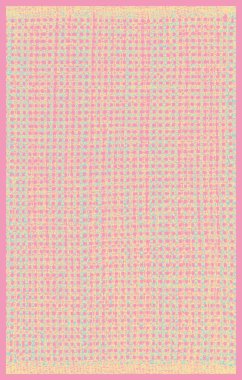 Halı banyosu ve Rug Boho tarzı, dokunmuş doku ve efektli etnik tasarım deseni.