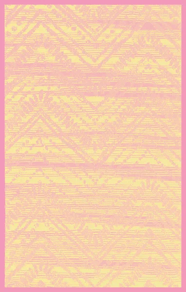 Halı banyosu ve Rug Boho tarzı, dokunmuş doku ve efektli etnik tasarım deseni.