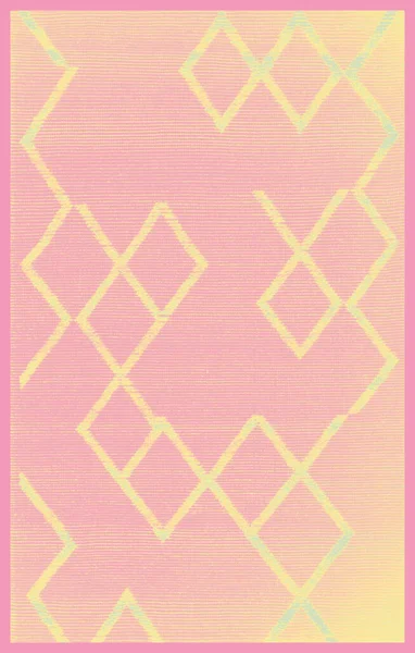 Halı banyosu ve Rug Boho tarzı, dokunmuş doku ve efektli etnik tasarım deseni.