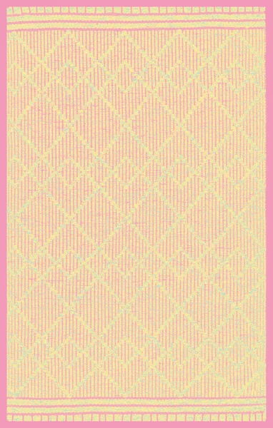 Halı banyosu ve Rug Boho tarzı, dokunmuş doku ve efektli etnik tasarım deseni.