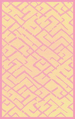 Halı banyosu ve Rug Boho tarzı, dokunmuş doku ve efektli etnik tasarım deseni.