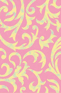 Halı banyosu ve Rug Boho tarzı, dokunmuş doku ve efektli etnik tasarım deseni.