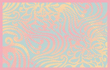 Halı banyosu ve Rug Boho tarzı, dokunmuş doku ve efektli etnik tasarım deseni.