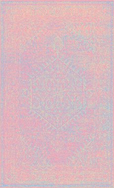 Halı banyosu ve Rug Boho tarzı, dokunmuş doku ve efektli etnik tasarım deseni.