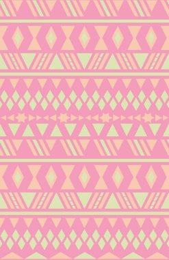 Halı banyosu ve Rug Boho tarzı, dokunmuş doku ve efektli etnik tasarım deseni.