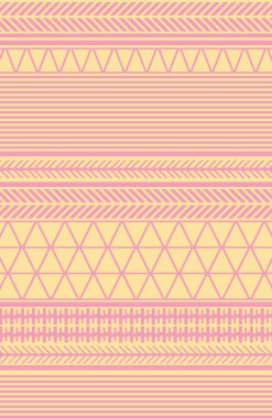 Halı banyosu ve Rug Boho tarzı, dokunmuş doku ve efektli etnik tasarım deseni.