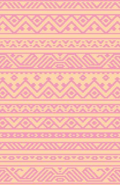 Halı banyosu ve Rug Boho tarzı, dokunmuş doku ve efektli etnik tasarım deseni.