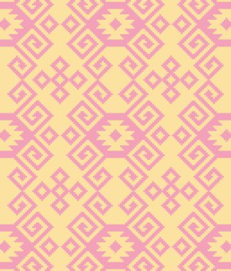 Halı banyosu ve Rug Boho tarzı, dokunmuş doku ve efektli etnik tasarım deseni.