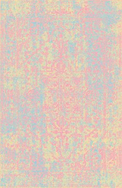 Halı banyosu ve Rug Boho tarzı, dokunmuş doku ve efektli etnik tasarım deseni.