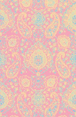 Halı banyosu ve Rug Boho tarzı, dokunmuş doku ve efektli etnik tasarım deseni.
