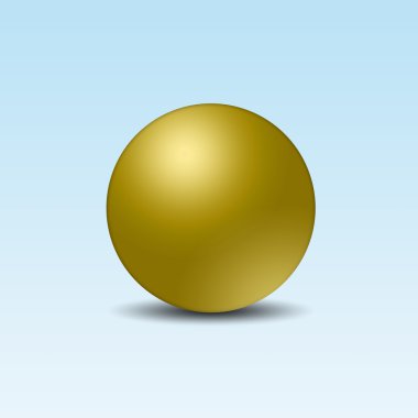 bir arka plan üzerinde 3D Küre