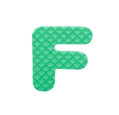 alfabe puzzle parçaları beyaz zemin üzerine