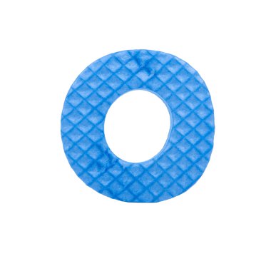 alfabe puzzle parçaları beyaz zemin üzerine