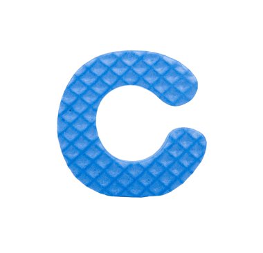 alfabe puzzle parçaları beyaz zemin üzerine