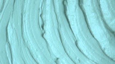 Kozmetik ürünlerinin dokusu kuru renkli kil. Seçici odak.