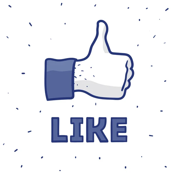Like el simgesi çizimi