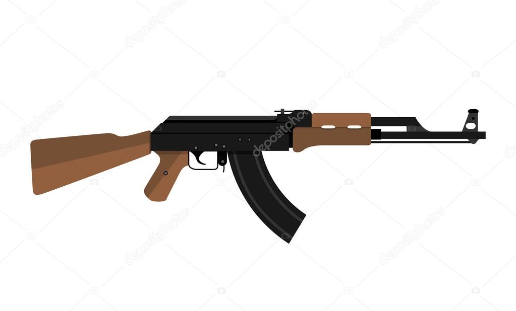 AK-47 kalashnikov assault rifle