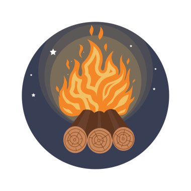 Kamp ateşi simgesi