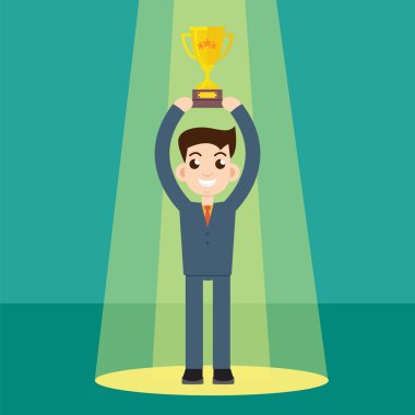 çizgi film spot işadamı