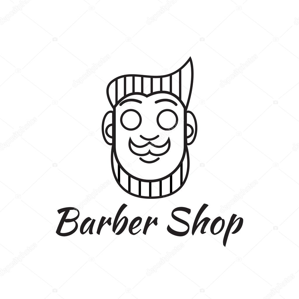barbershop icon logo