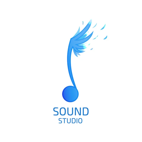 Record Studio logo — Stockvector