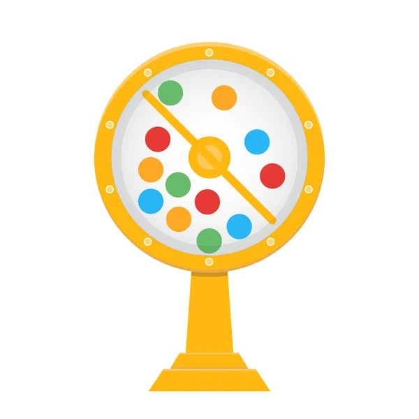 Loto coloré tambour — Image vectorielle