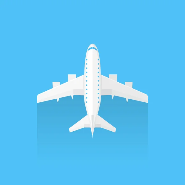Repülőgép divatos ikon — Stock Vector