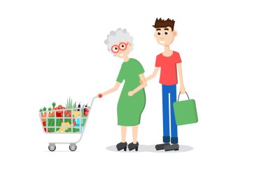 Aile alışveriş kavramı