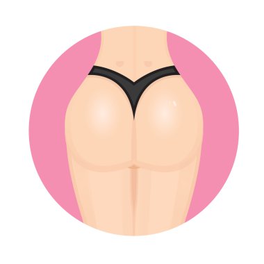 Kalça, makat, simgesi  