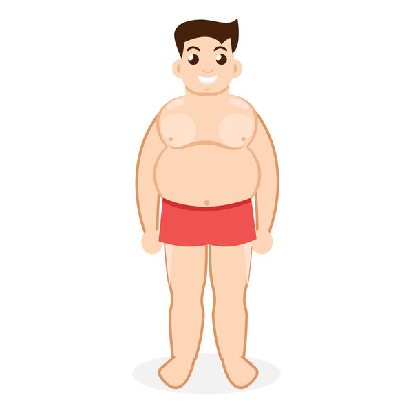 толстяк, ожирение
