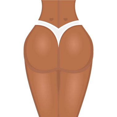 Kalça, makat, popo simgesi  