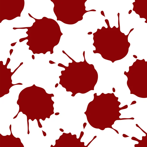 Realistic blood splatters — Stock Vector