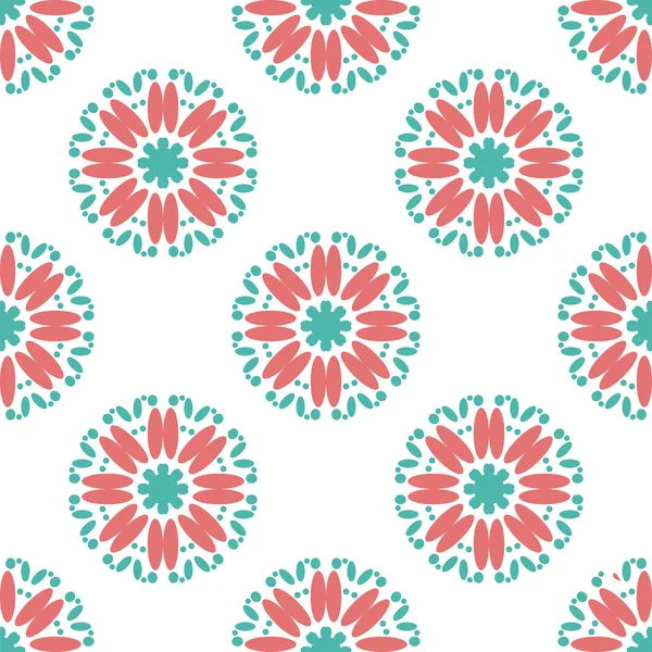 Floral simple pattern — Stock Vector