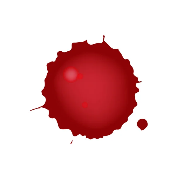 Salpicaduras de sangre realistas — Vector de stock