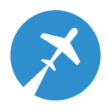 Uçak trendy simgesi