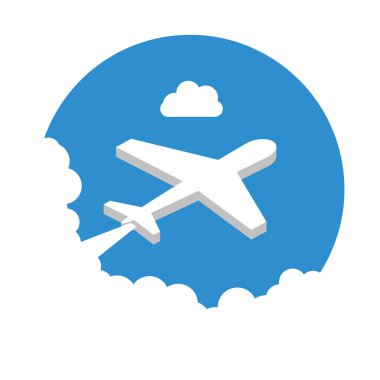 Uçak trendy simgesi