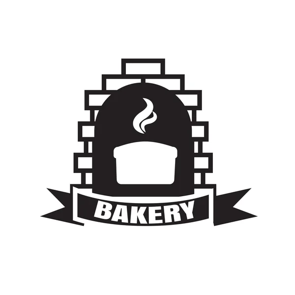 Bakery logo on white — Stock Vector