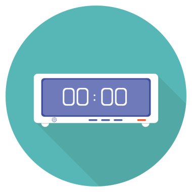 Elektronik alarm Saat simgesi