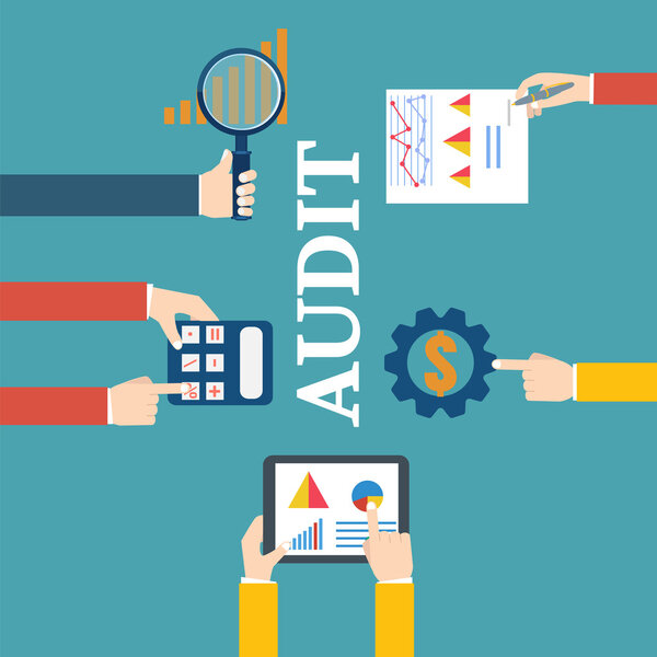 People examining economic statistic