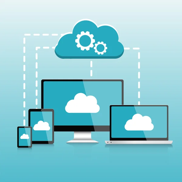 Infografías de dispositivos móviles — Archivo Imágenes Vectoriales