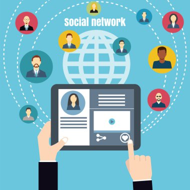 Sosyal medya ağı