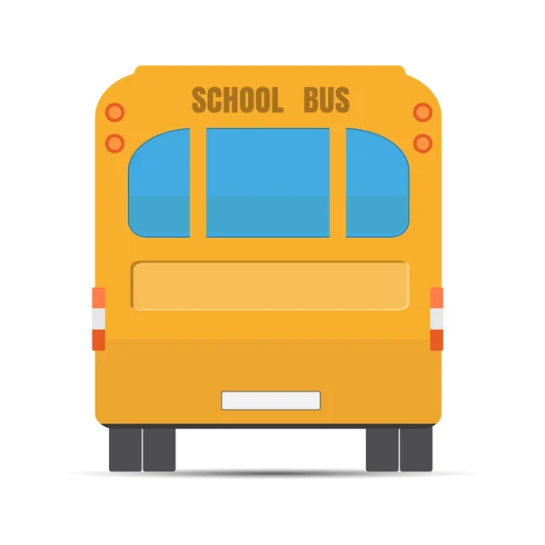 Scuolabus giallo — Vettoriale Stock
