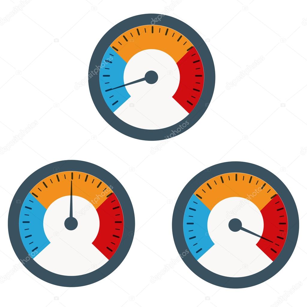 Temperature gauge used in cooking grill Stock Vector by ©AnSim 74446179