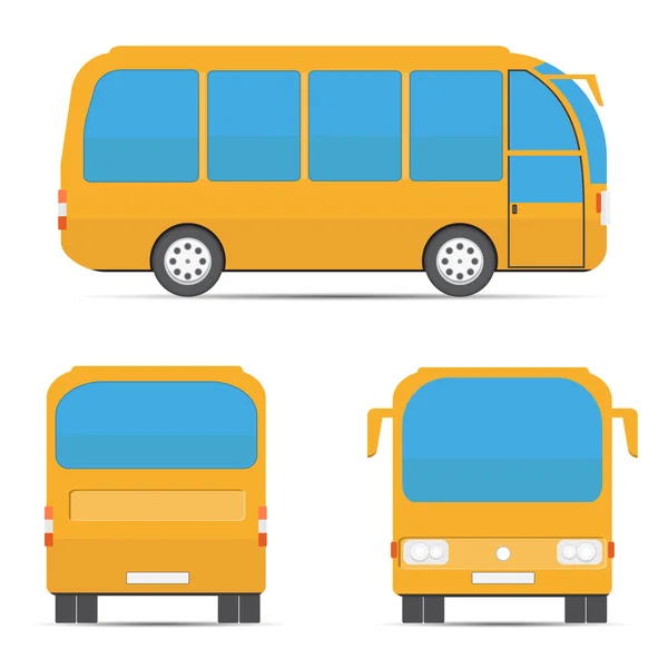 Bus scolaire jaune — Image vectorielle