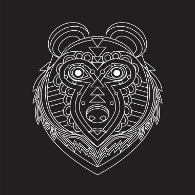 Ayı geometrik başkanı.