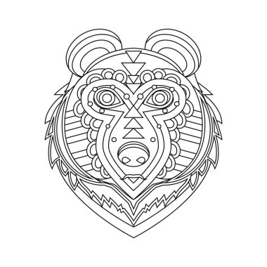 Ayı geometrik başkanı.